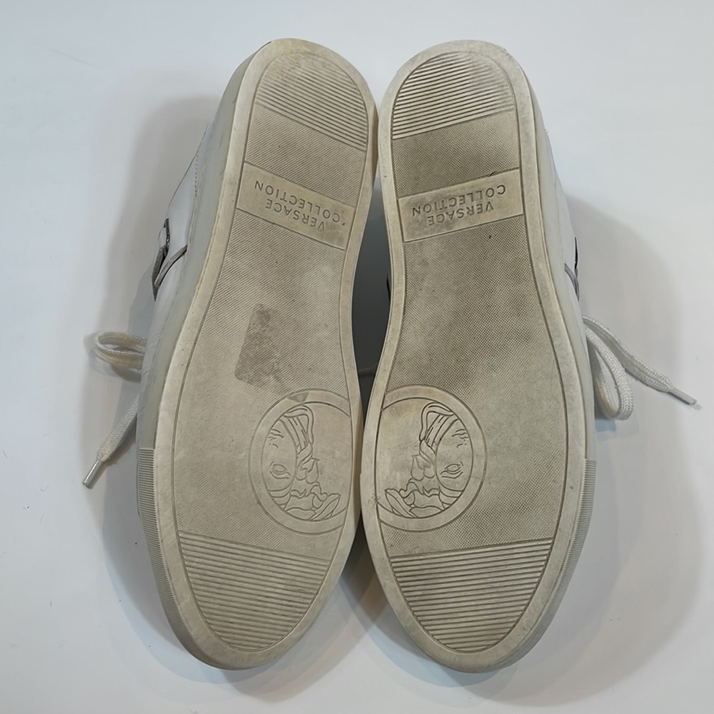 Versace Sneaker Sneakers Designer Size 44 US 11 White - Picture 6 of 13